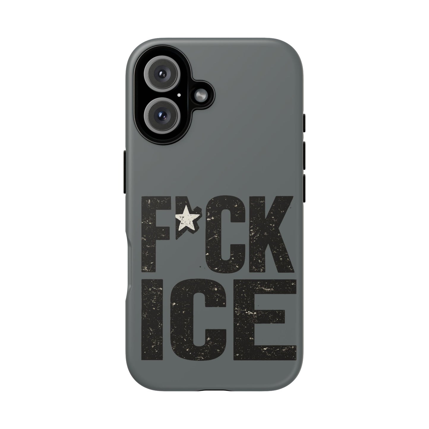 Phone Case — “F*CK ICE” Bold Protest Protective Case