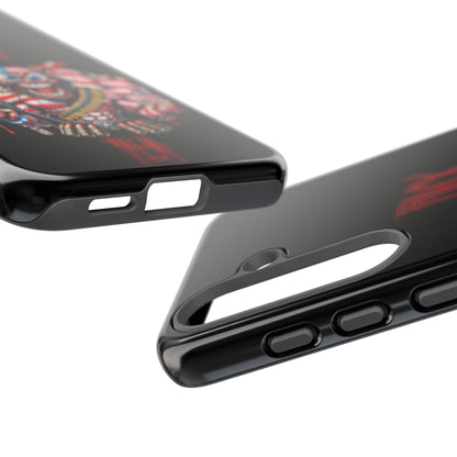 Phone Case — American Flag Skull Soldier Design (Tough Cases)