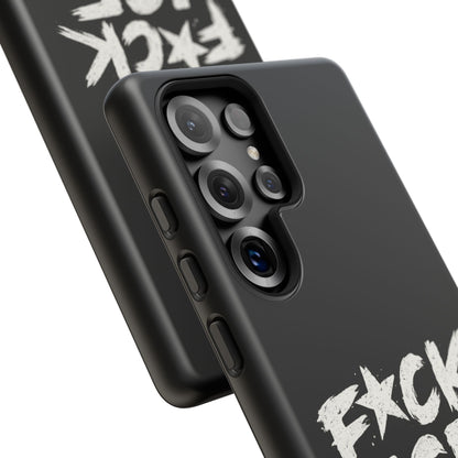 Phone Case — “F*ck Ice” Bold Protest Graphic Protective Case