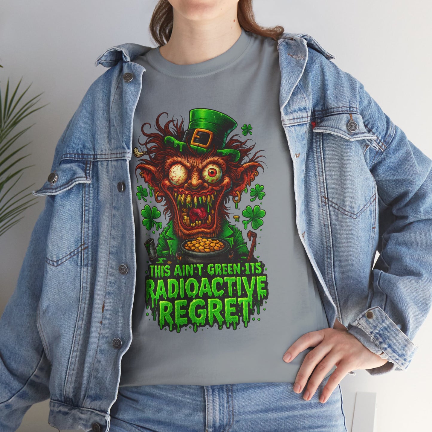 Radioactive Regret – Leprechaun Tee