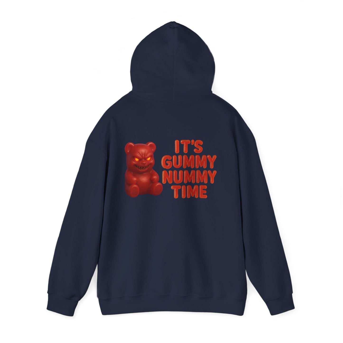 Hoodie - "It's Gummy Nummy Time" Gummy Bear Graphic Pullover