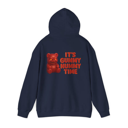 Hoodie - "It's Gummy Nummy Time" Gummy Bear Graphic Pullover