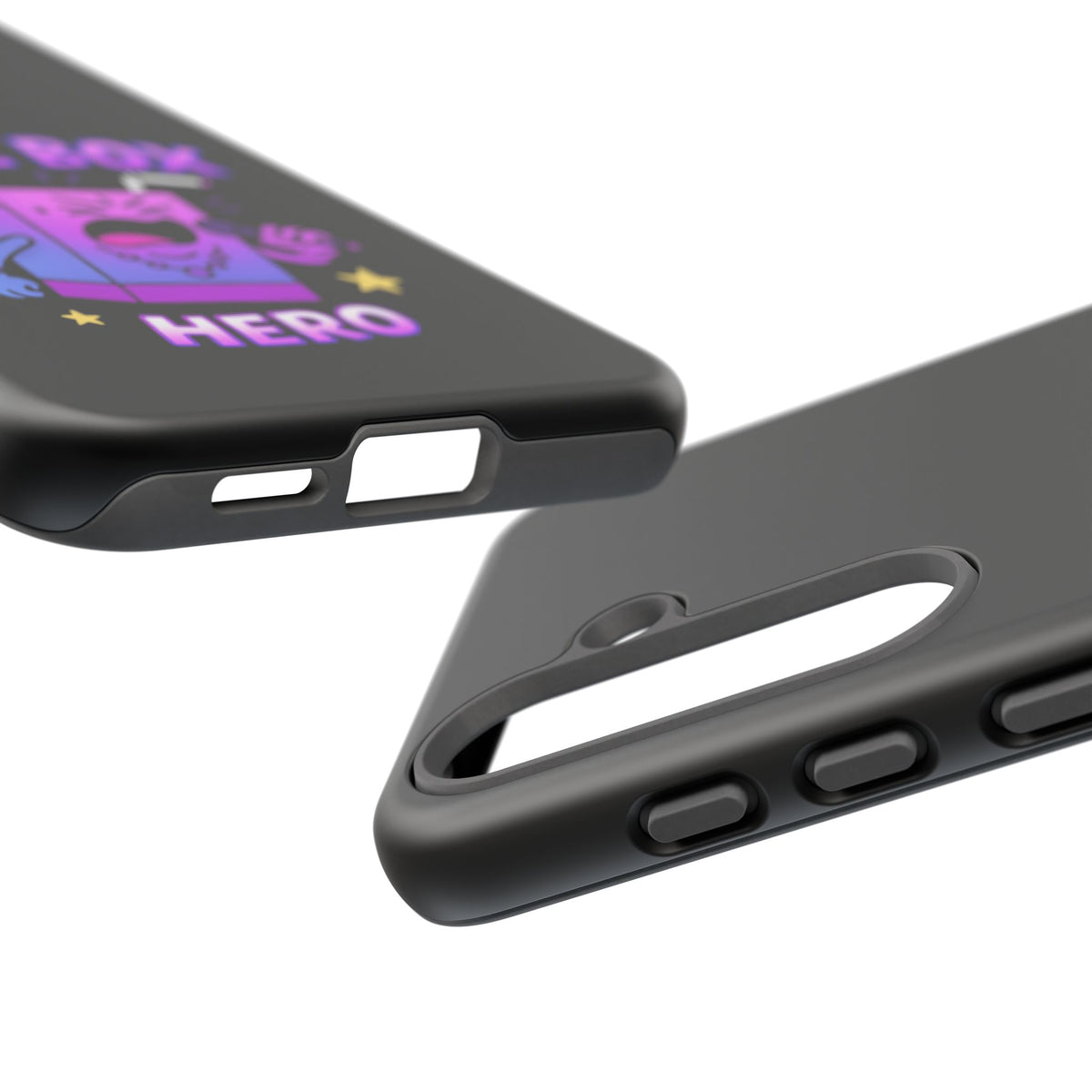 Phone Case — 'Juice Box Hero' Cute Cartoon Protective Cover