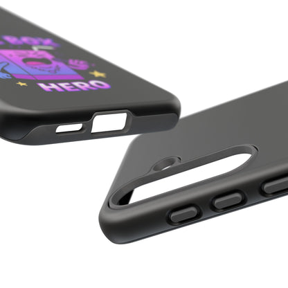Phone Case — 'Juice Box Hero' Cute Cartoon Protective Cover