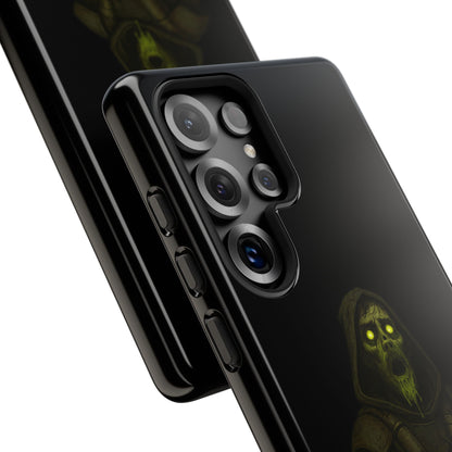 Phone Case — 'Toxic? Nah, Just Prophetically Unpleasant' Neon Grim Reaper Protective Cover