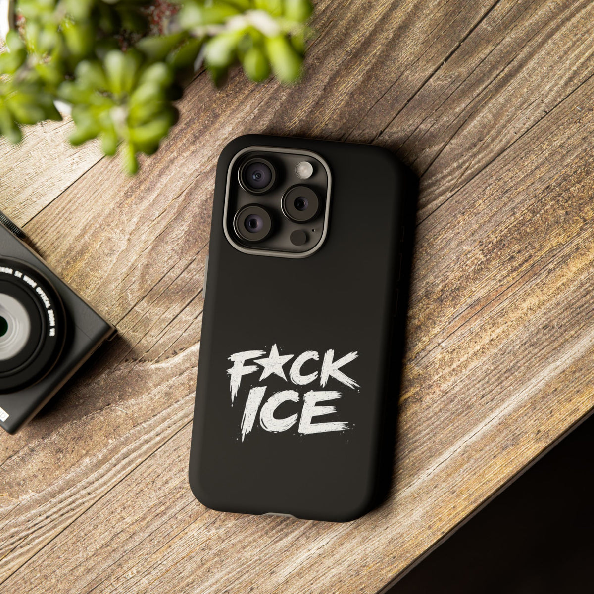 Phone Case — “F*ck ICE” Bold Anti-ICE Protest Design