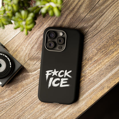 Phone Case — “F*ck ICE” Bold Anti-ICE Protest Design