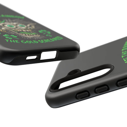 St. Patrick's Horror Phone Case — "I Ate the Rainbow, The Gold Screamed" Lucky Goblin Design