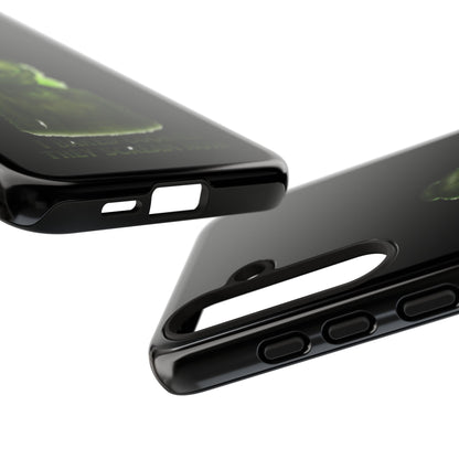 Spooky Green Ghost Phone Case — "I Baked Cookies, They Scream Now" Horror iPhone Cover