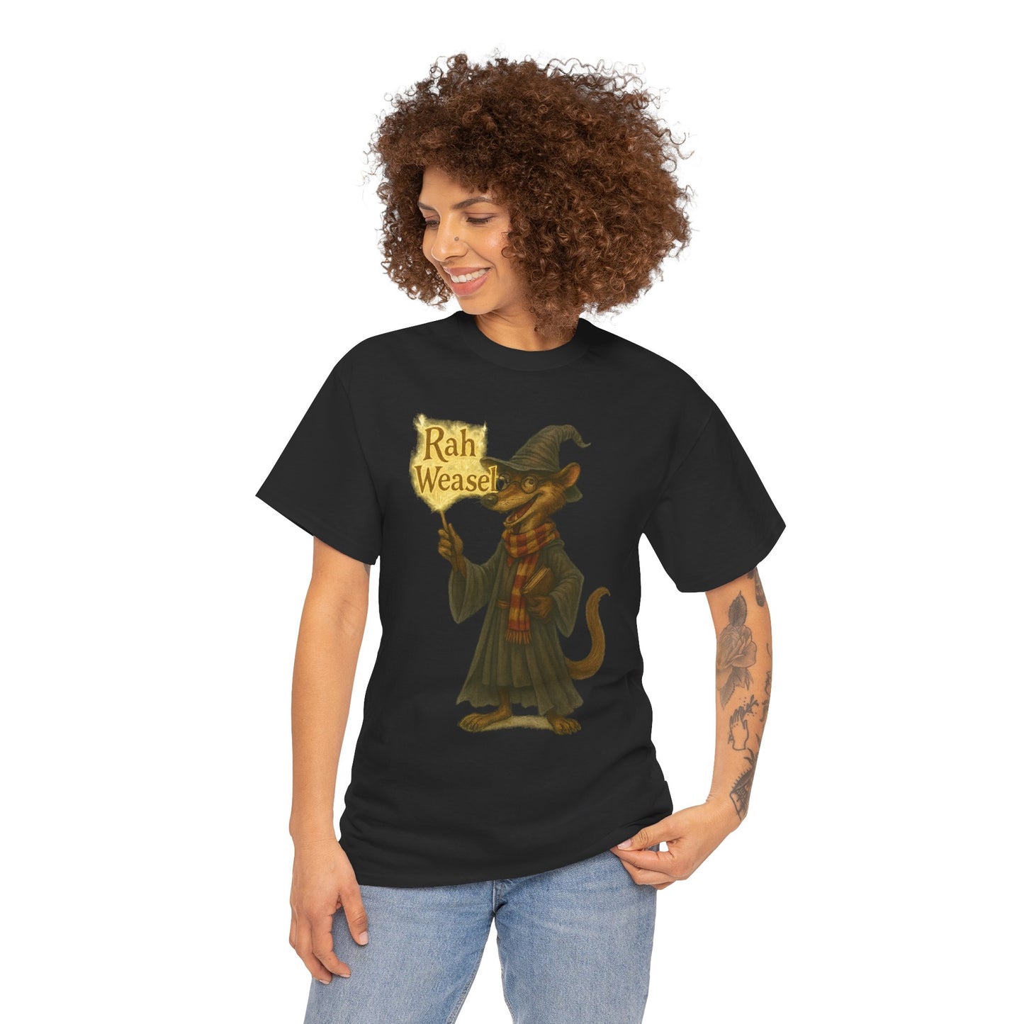 Rah Weasel – Wizard Parody T-Shirt