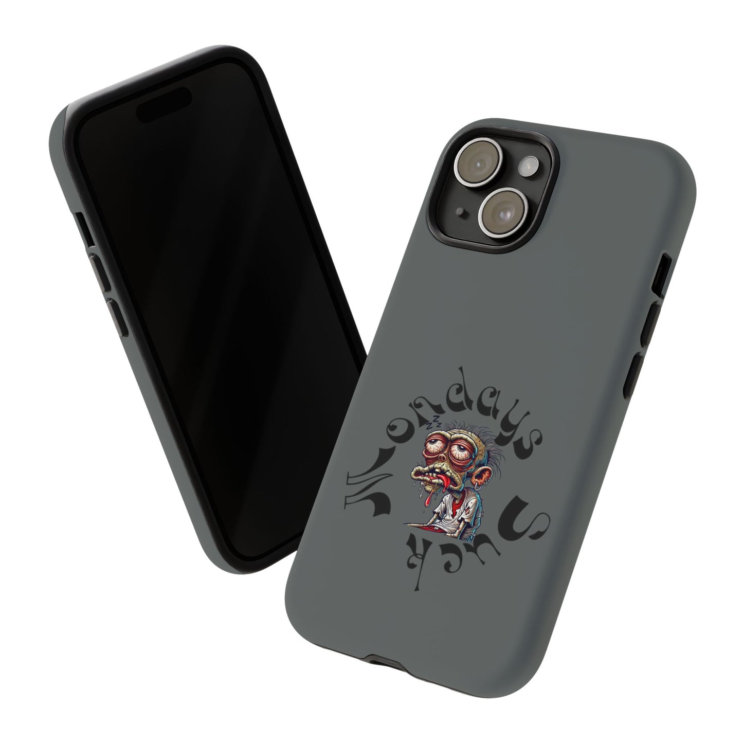 Phone Case — 'Nobody Sucks' Grunge Monster Protective Case