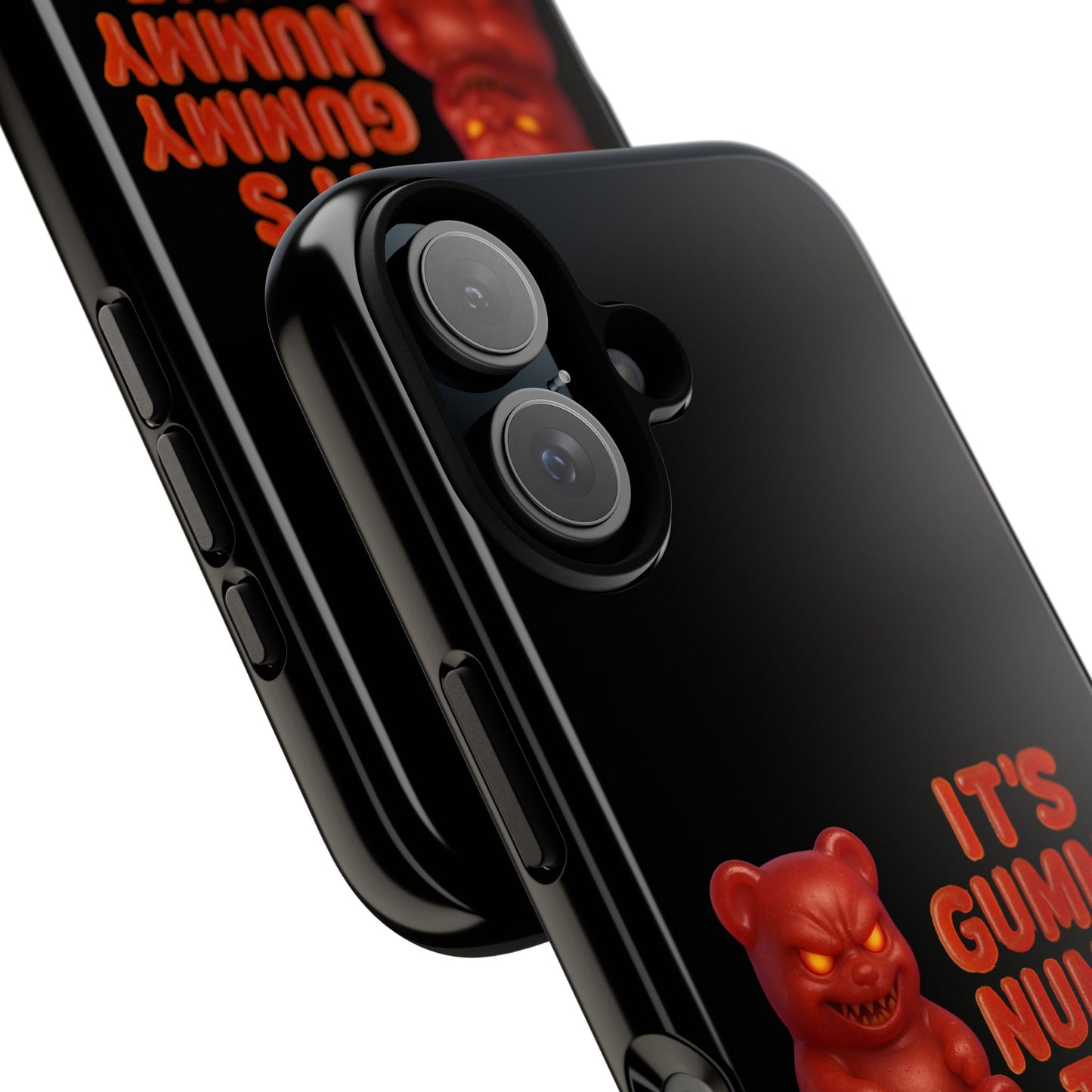 Phone Case — "It's Gummy Nummy Time" Red Gummy Bear Protective Case
