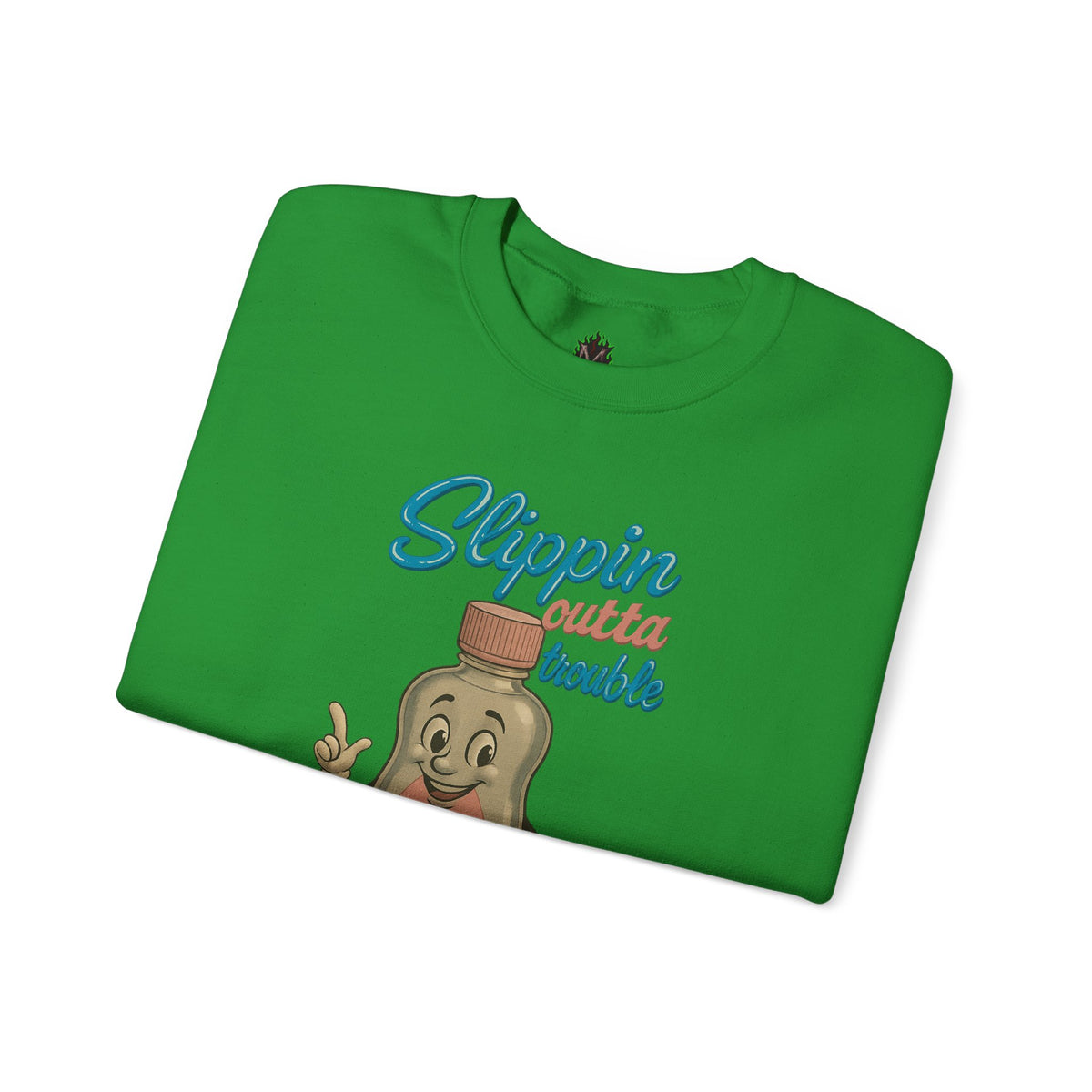 Slippin’ Outta Trouble Crewneck Sweatshirt