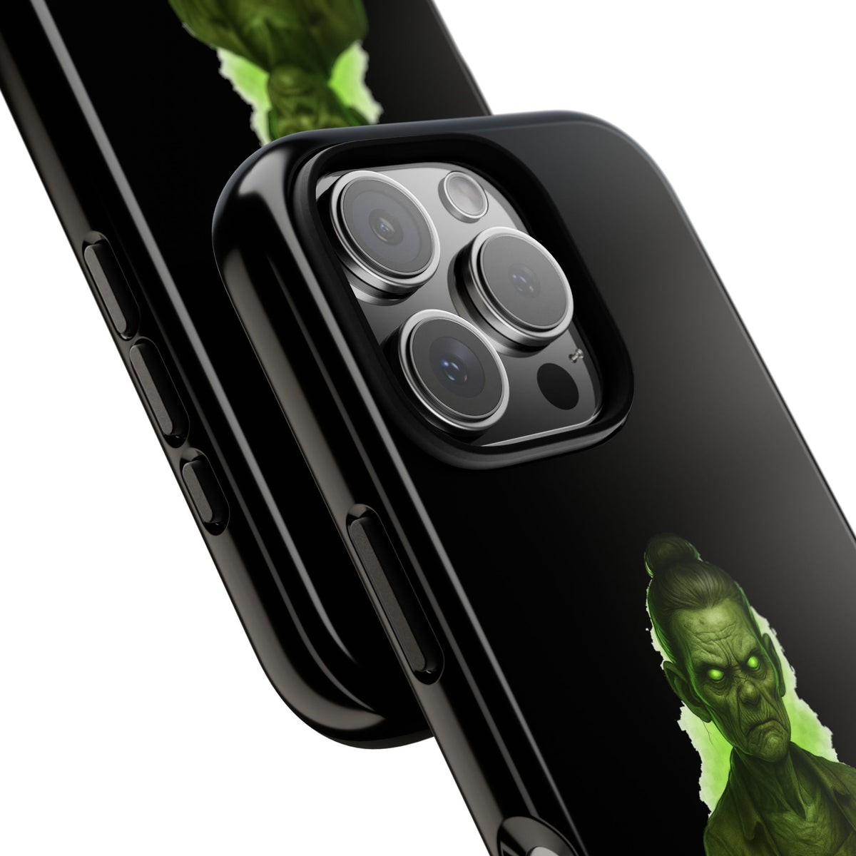 Spooky Green Ghost Phone Case — "I Baked Cookies, They Scream Now" Horror iPhone Cover