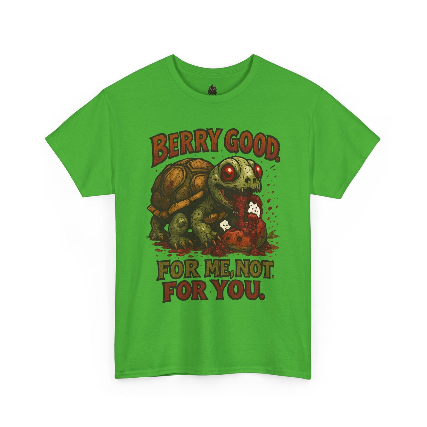 Berry Good Turtle T-Shirt | Cute Snack Stealing Turtle, Retro Graphic