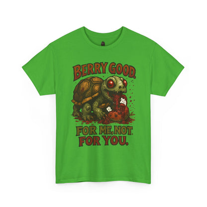 Berry Good Turtle T-Shirt | Cute Snack Stealing Turtle, Retro Graphic