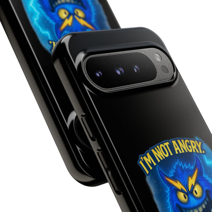 Phone Case - "I'm Not Angry, I'm Fully Charged" Electric Monster Protective Cover