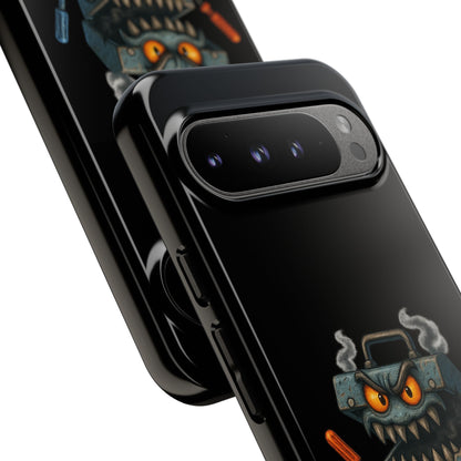 Phone Case — 'I Fix Things... Permanently' Mechanic Tool Monster Protective Case