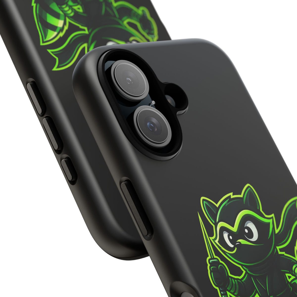 Raccoon Ninja Phone Case — "I Came. I Saw. I Raccooned." Protective iPhone Cover
