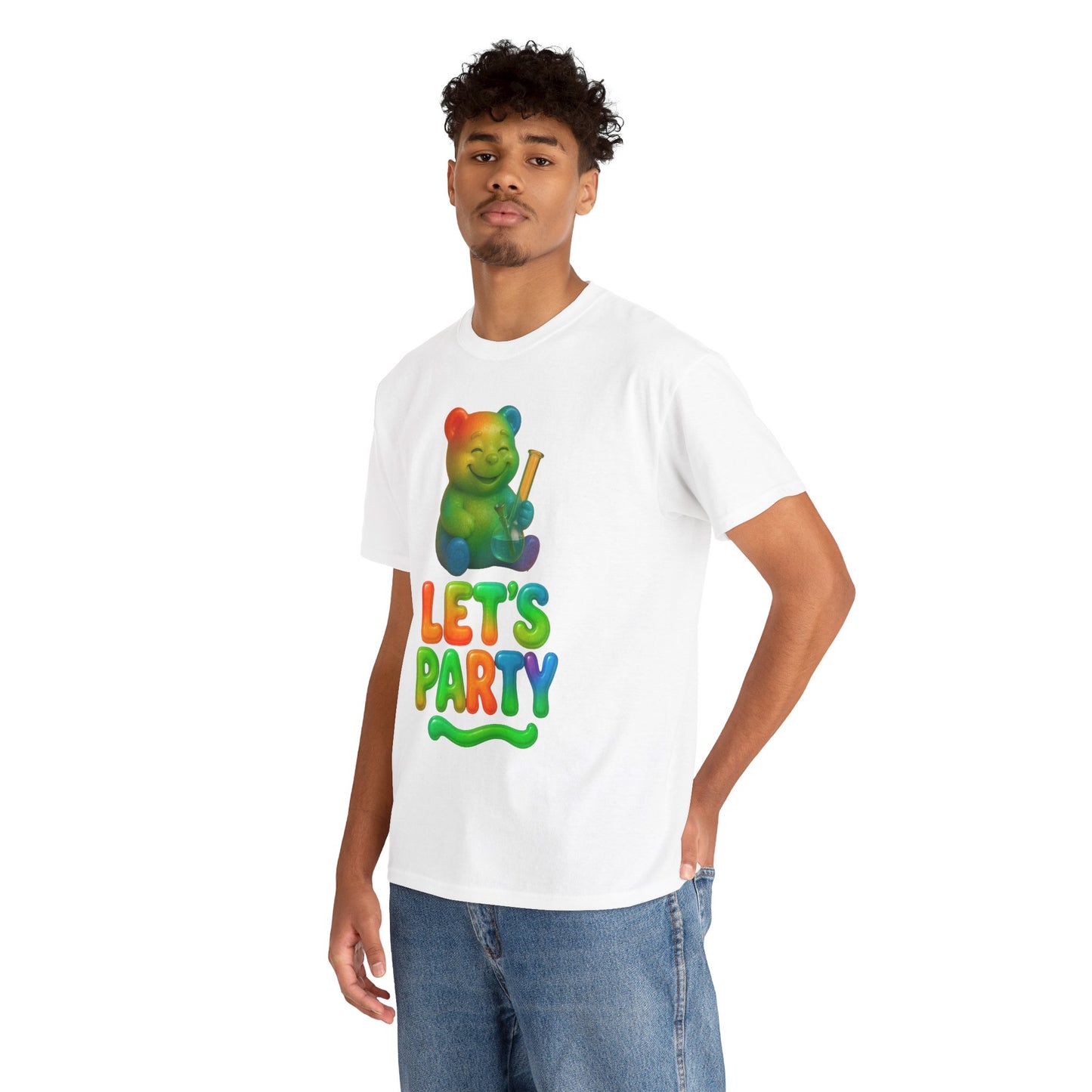 Let’s Party – Rainbow Gummy Bear Tee