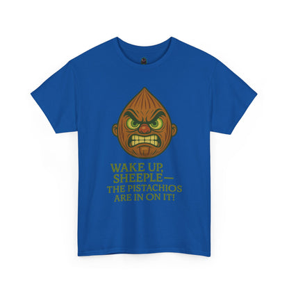 Almond Conspiracy – “The Pistachios Are In On It!” Tinfoil Nut Tee