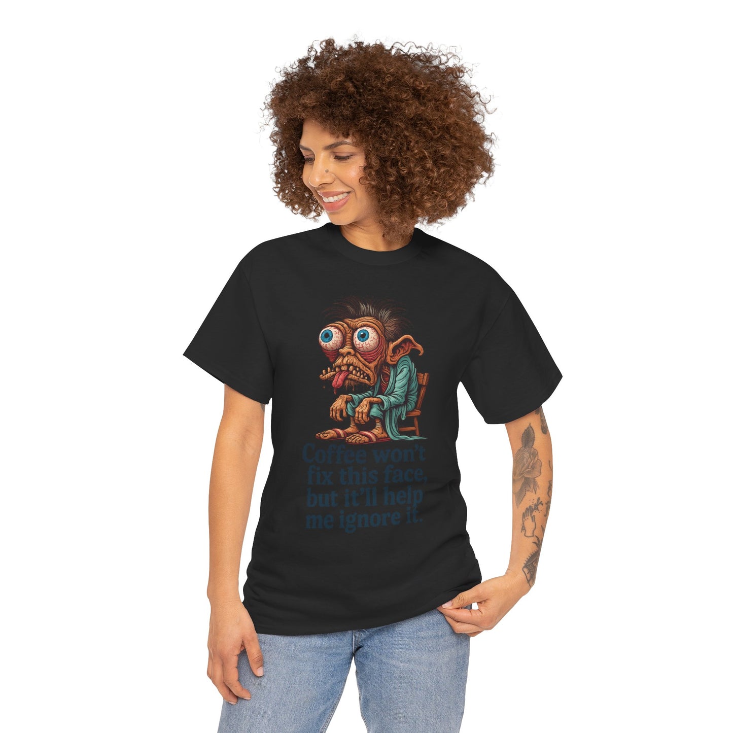 Coffee Won’t Fix This Face – Zombie Morning Tee