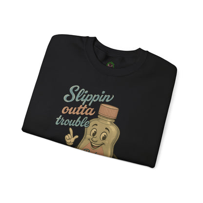 Slippin' Outta Trouble Crewneck