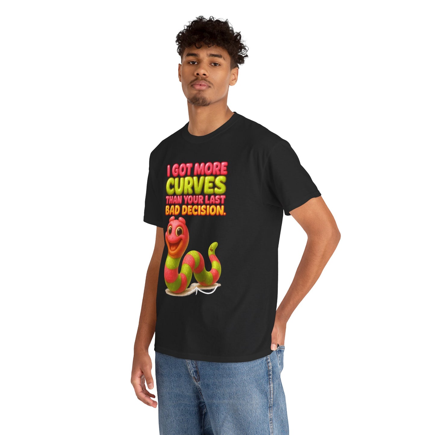 I Got More Curves – Gummy Snake Funny T-Shirt
