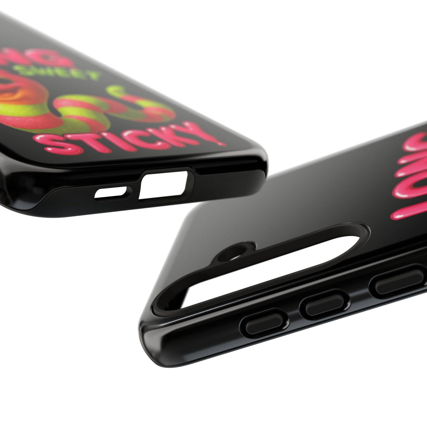 Phone Case — "Long Sweet Sticky" Cute Candy Snake Protective Case