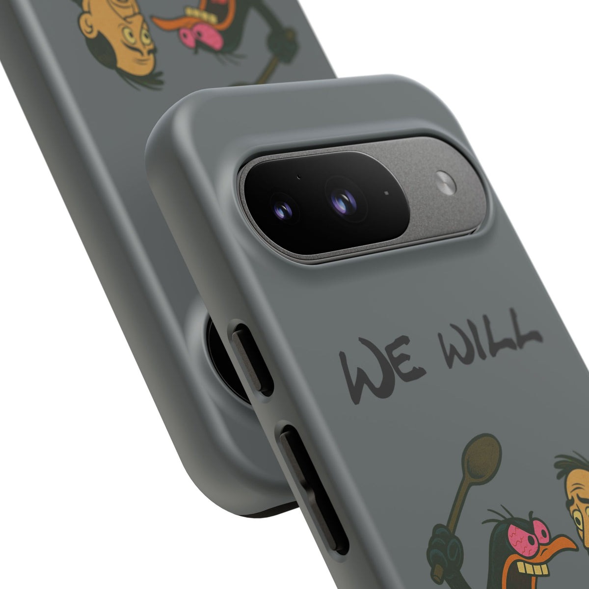 Phone Case - "We Will Resist" Cartoon Protest Design