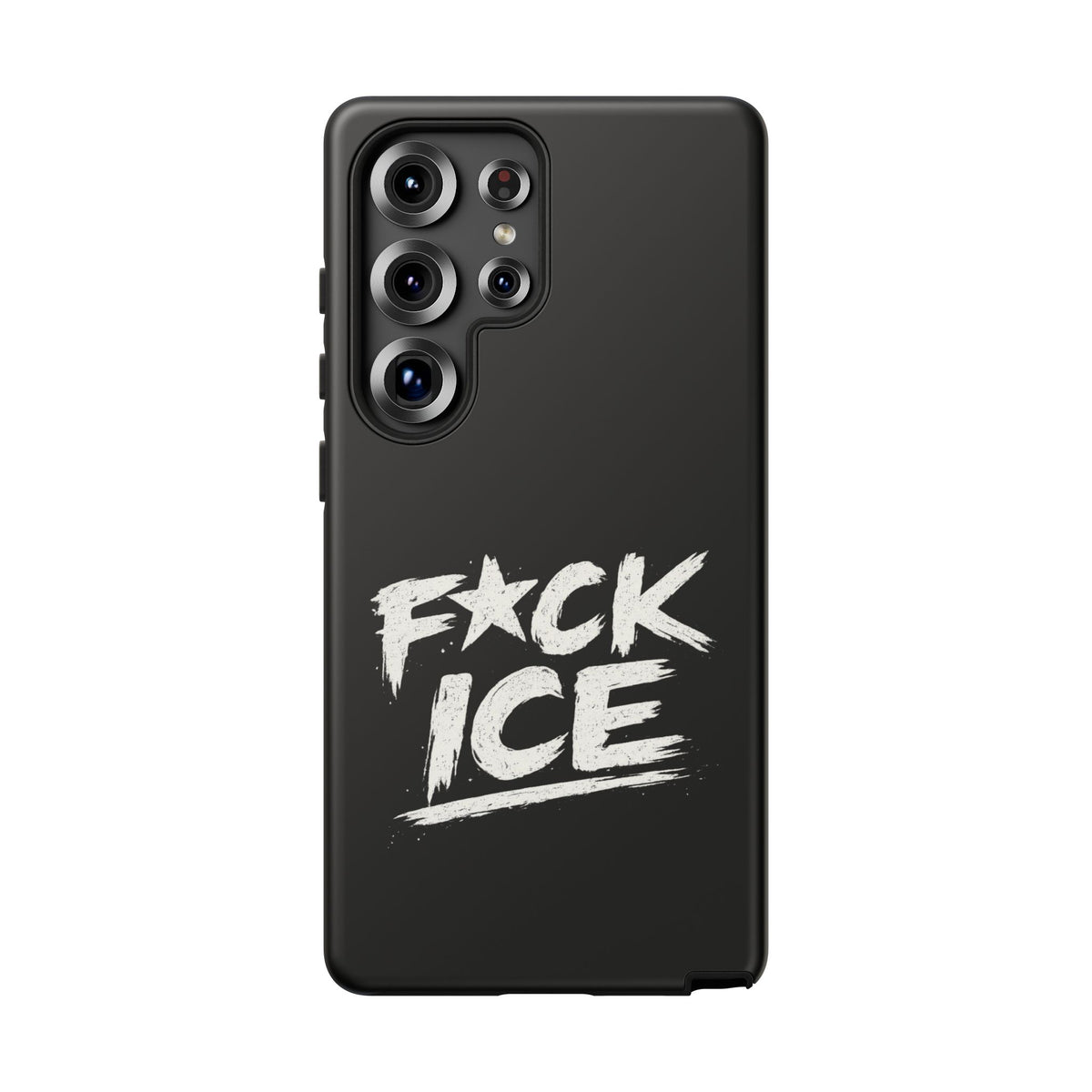 Phone Case — “F*ck Ice” Bold Protest Graphic Protective Case