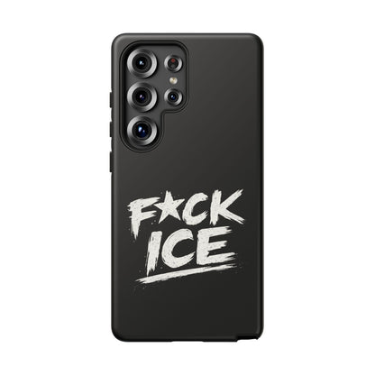 Phone Case — “F*ck Ice” Bold Protest Graphic Protective Case