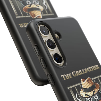 Grillfather Personalized Phone Case — Funny BBQ Smoker Design