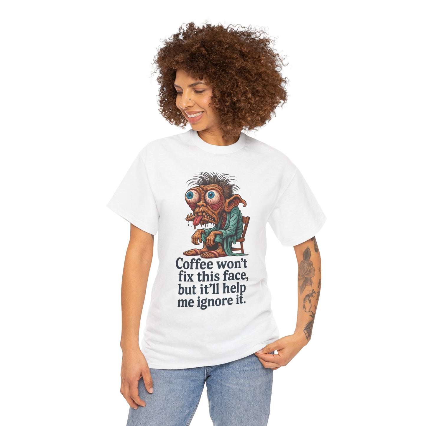 Coffee Won’t Fix This Face – Zombie Morning Tee