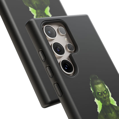 Spooky Green Ghost Phone Case — "I Baked Cookies, They Scream Now" Horror iPhone Cover
