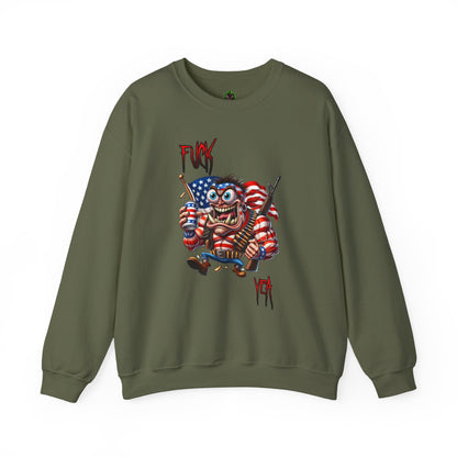 Freedom Maniac “F*** Yea” Crewneck Sweatshirt
