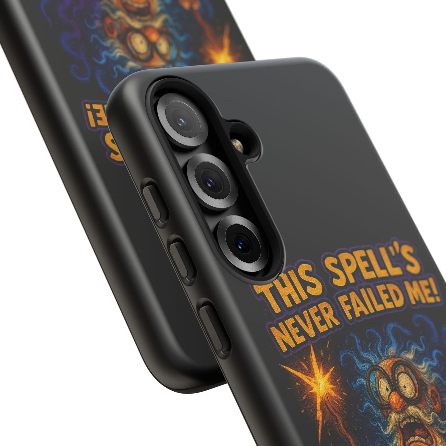 Wizard Phone Case — "This Spell's Never Failed Me!" Funny Magic Protective iPhone Cover