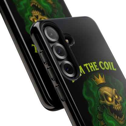 Tough Cases — “I Am The Coil In Your Nightmares” Skull Snake Shockproof Phone Case