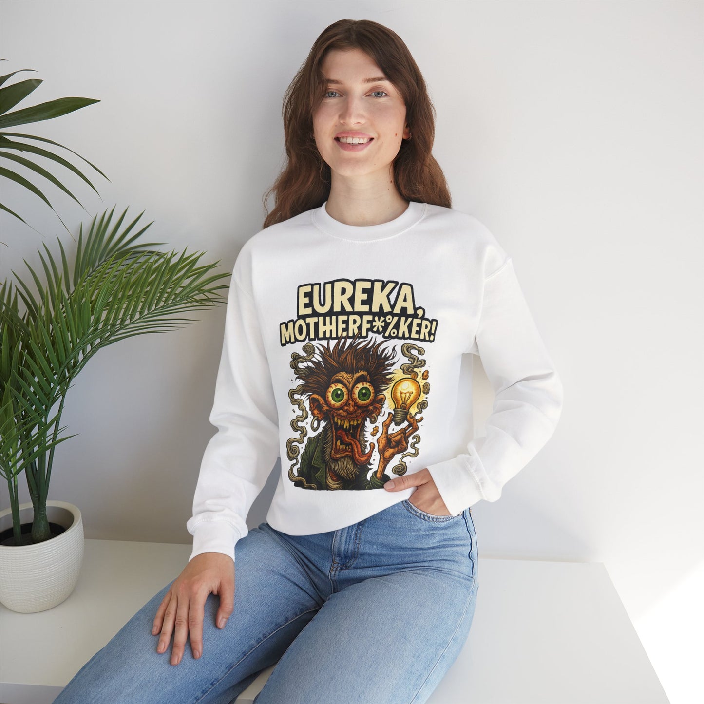 Eureka Mad Scientist Crewneck