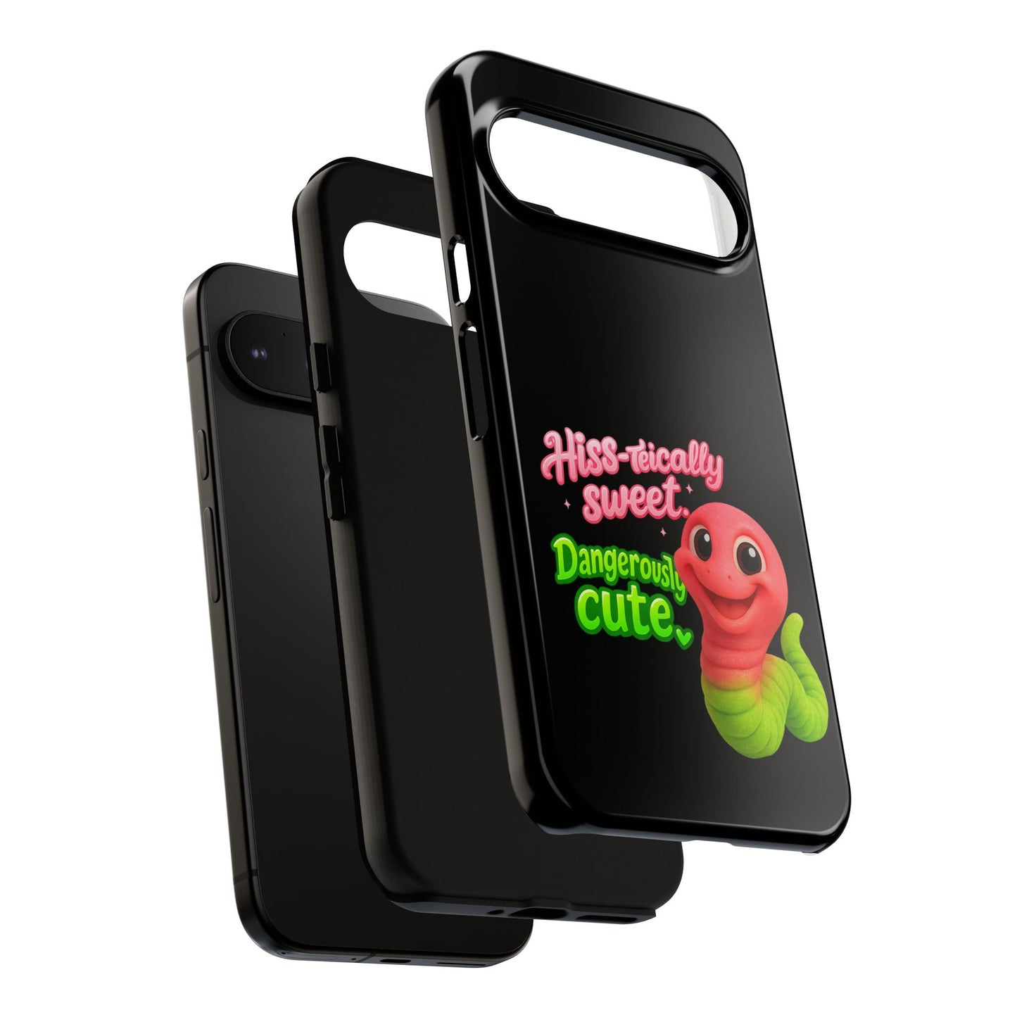Phone Case — "Hiss-tically Sweet, Dangerously Cute" Worm Design