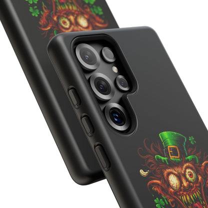 Radioactive Leprechaun Phone Case — "This Ain't Green, It's Radioactive Regret"
