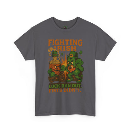 Fighting Irish leprechaun brawl T-Shirt | St. Patrick's Day boxing design