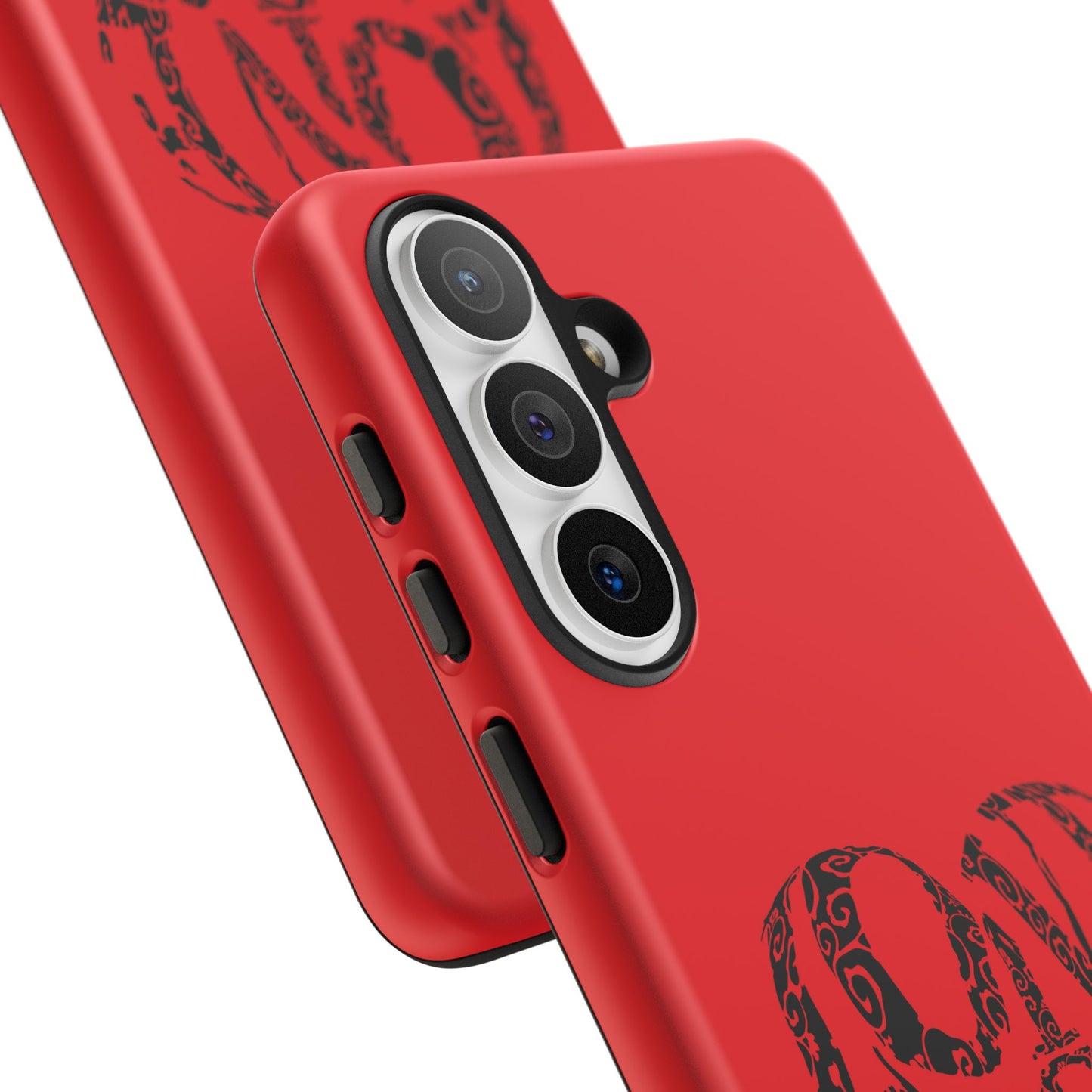 Red 'Love Justice' Heart Phone Case — Protective iPhone Cover, Valentine’s Gift