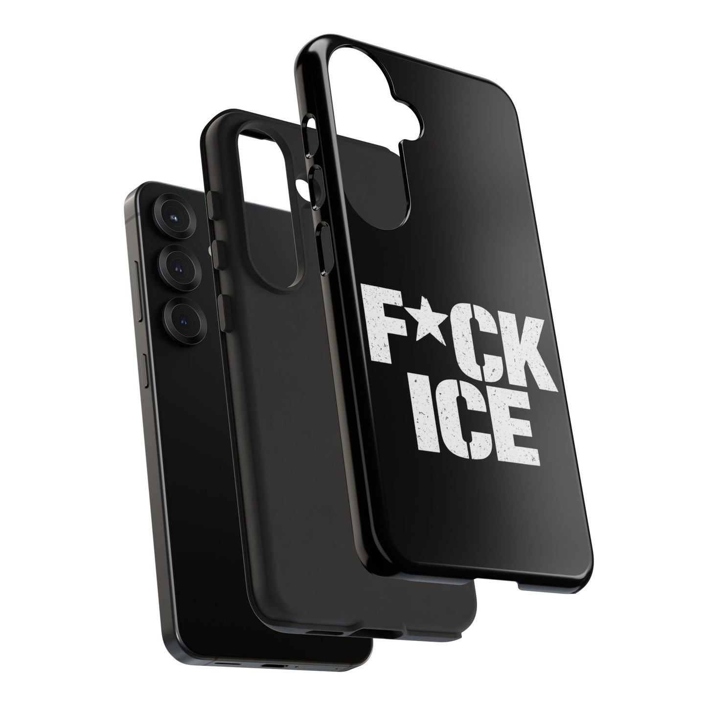 Phone Case — “F*CK ICE” Bold Protest Protective Cover