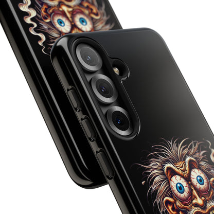 Phone Case — Wild Cartoon Monster Smoking Design