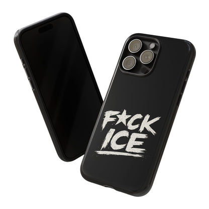 Phone Case — “F*ck Ice” Bold Protest Graphic Protective Case
