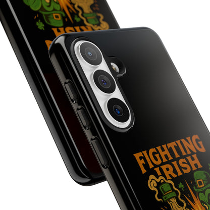 Phone Case — "Fighting Irish: Luck Ran Out, Fists Didn’t" St. Patrick’s Protective Cover