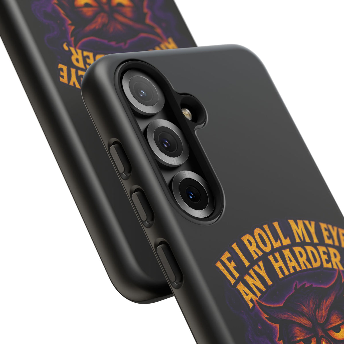 Phone Case — 'If I Roll My Eye Any Harder I'll Take Flight' Owl Graphic