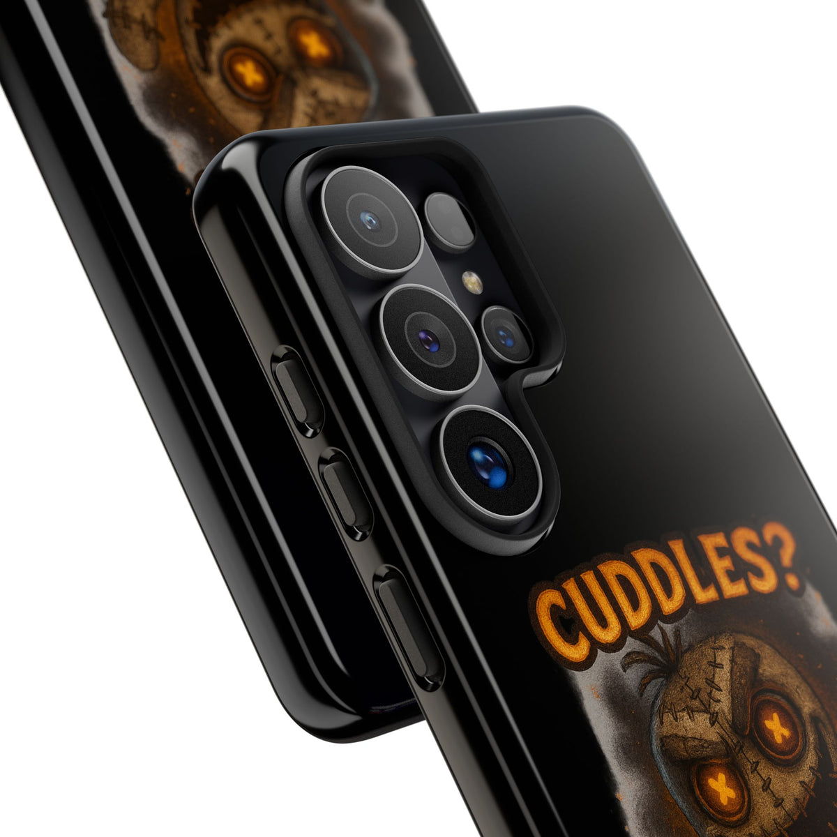 Phone Case — 'Cuddles? Curses.' Voodoo Doll Gothic Protective Case