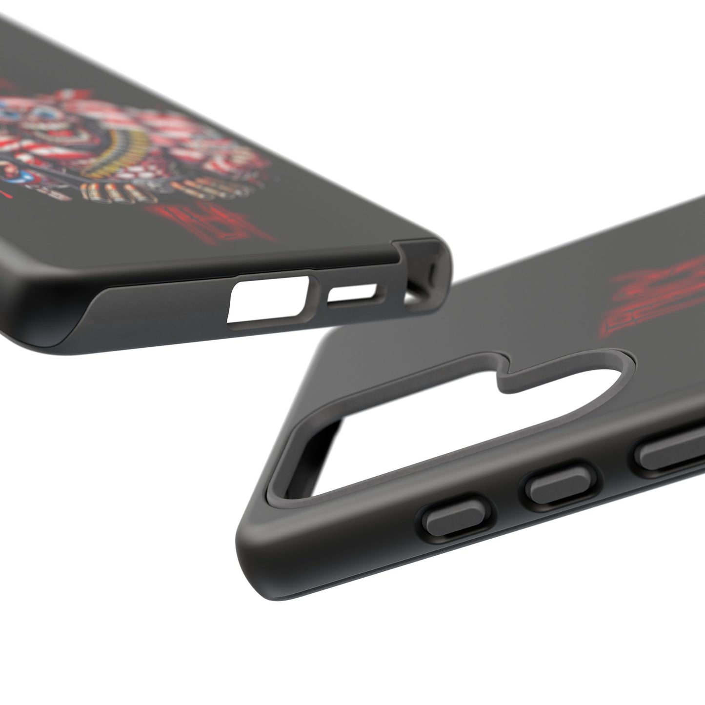 Phone Case — American Flag Skull Soldier Design (Tough Cases)